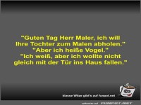 Guten Tag Herr Maler