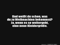 Weihnachtsleckereien im Gr��enwahn