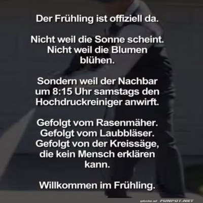 Fr&uuml;hlingsorchester-der-Nachbarn-erwacht.jpg von Schwesterchen