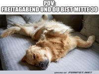 Wenn Freitagabend zur Siesta wird