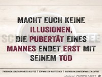 Die Pupert�t eines Mannes