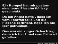 ein Kumpel hat mir gestern......