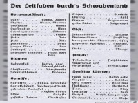 Leitfaden durchs Schwabenland