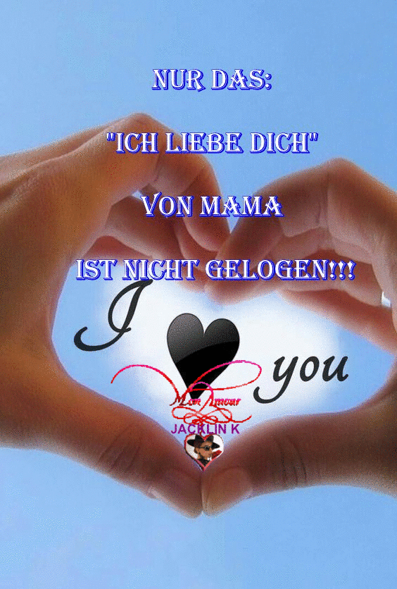 Ich liebe dich