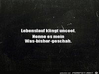 Neue Bezeichnung f�r Lebenslauf