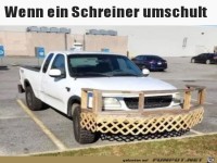 Schreiner am Werk
