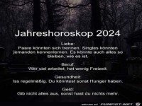Jahreshoroskop 2024