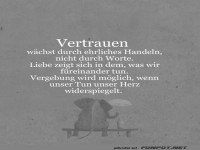 Vertrauen und ehrliches Handeln