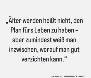 fun-Bild: Wahre Einsichten des Älterwerdens