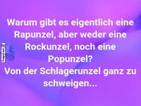 Rapunzel sucht musikalische Schwestern