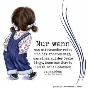 herz-Bild: Nur wenn man miteinander