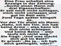 Ein Mann mit �berzeugenden Argumenten