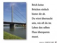 Brich keine Bruecken ab
