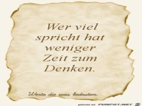 Zeit zum Denken