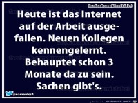 Internet ausgefallen