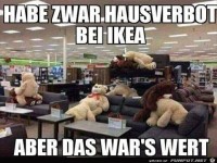 Hausverbot bei IKEA