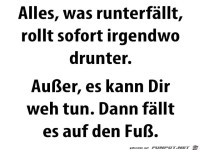 was runterf�llt