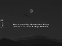 Geduld zahlt sich aus