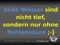 Stille Wasser Humor