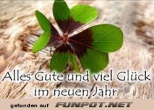 herz-Bild: Viel Gl&uuml;ck im neuen Jahr