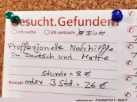 Professionelle Nachhilfe in Deutsch