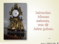 Sekunden koennen nehmen