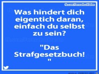Was hindert dich