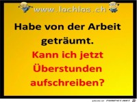 Ueberstunden aufschreiben