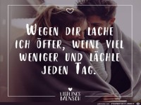 Wegen Dir lache ich �fter