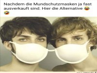 Alternative Atemschutzmaske
