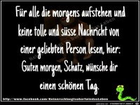 Guten morgen Schatz