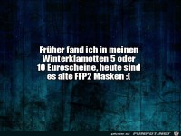 Fr�her in den Winterklamotten