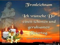 Schnen Feiertag Fronleichnam