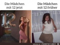 M�dchen damals und heute