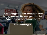 Shopping-Logik: Ein Rabatt ist unwiderstehlich!