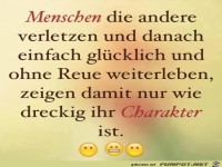 Menschen die andere verletzen