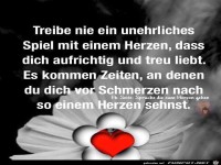 Nie ein unehrliches Spiel