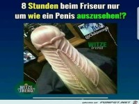 8 Stunden beim Fris�r