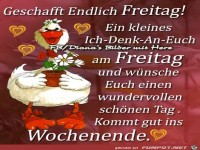 Geschaft endlich Freitag