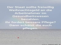 Weihnachtsgeld vom Staat