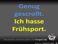 Genug gescrollt