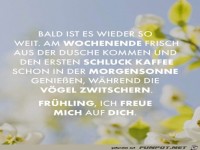 Freude auf den Fr�hling