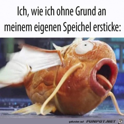 An-der-eigenen-Spucke-verschluckt.jpg von Pius