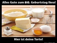 Torte f�r Ikea