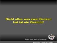Nicht alles was zwei Backen hat ist ein Gesicht!
