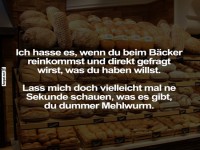 Bckerbesuch mit unliebsamen berraschungen