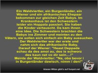 Ein Waldviertler, ein Burgenländer, ein Wiener und ein...