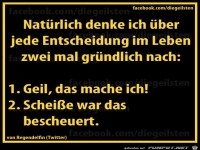 diegeilsten Entscheidung