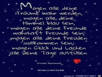 moegen alle deine traeume wahr werden
