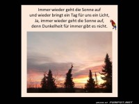 Immer geht die Sonne auf